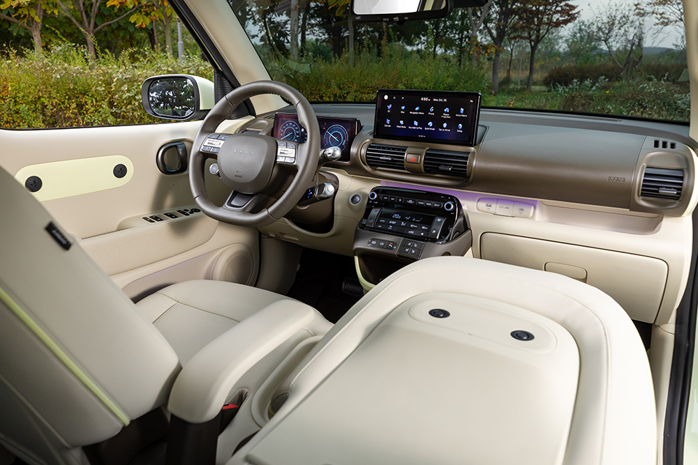 Hyundai INSTER Innenansicht Fahrerraum