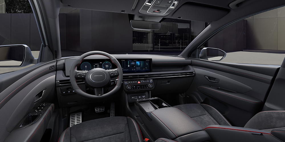 Hyundai TUCSON Innenansicht Fahrerraum