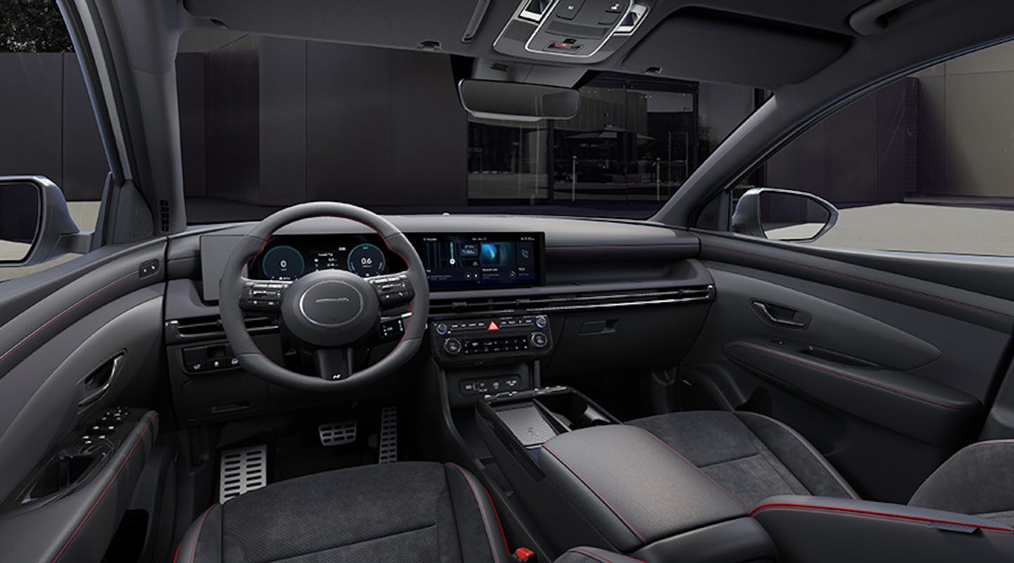 Hyundai TUCSON Innenansicht Fahrerraum