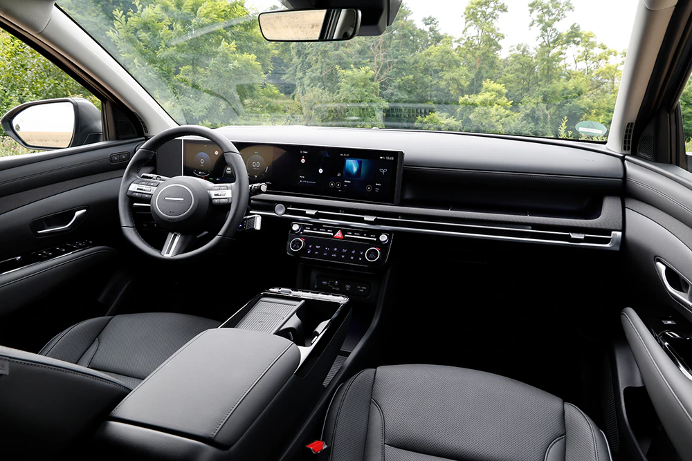 Hyundai TUCSON Innenansicht Fahrerraum