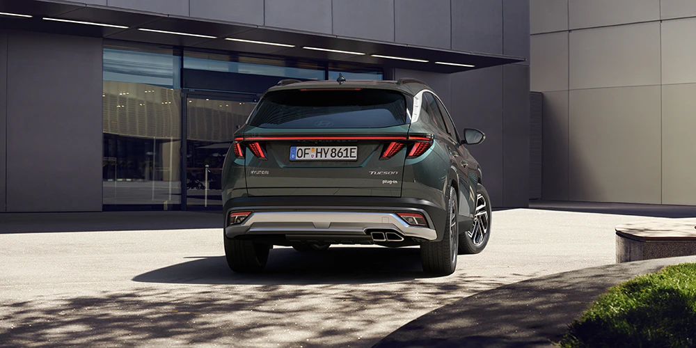 Hyundai TUCSON Außenansicht hinten
