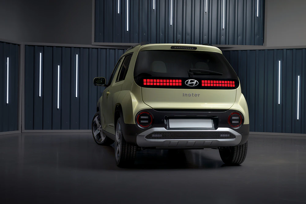 Hyundai INSTER statisch Ansicht hinten