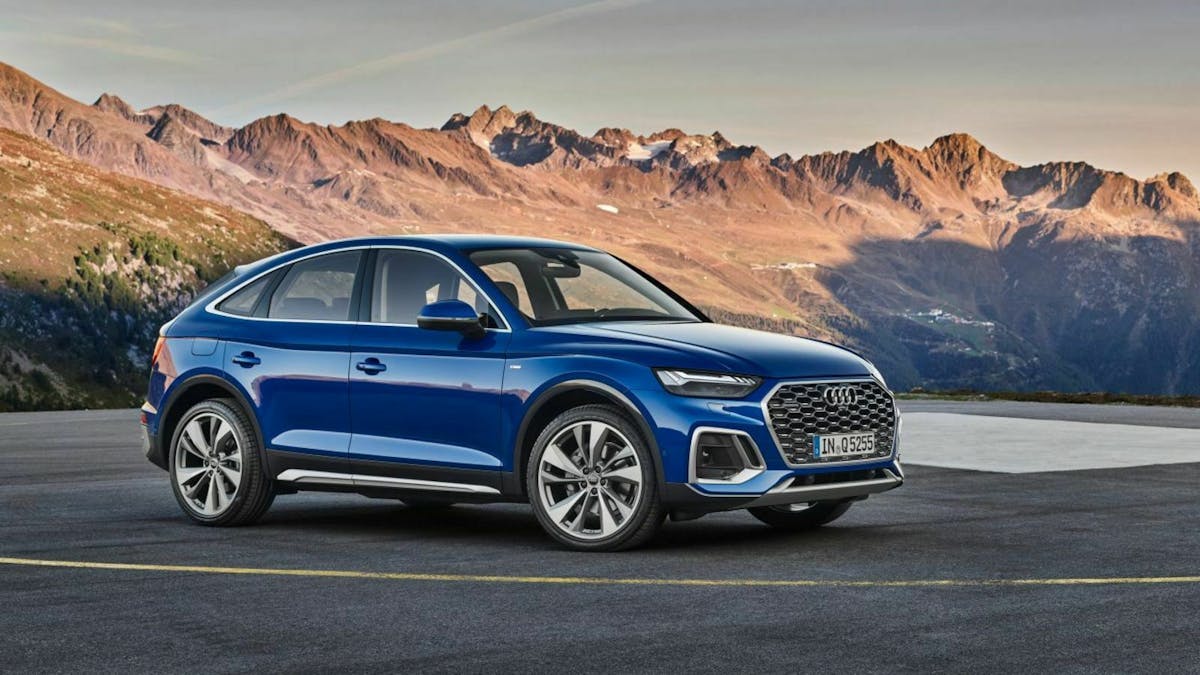 Audi Q5 Facelift Seitenansicht