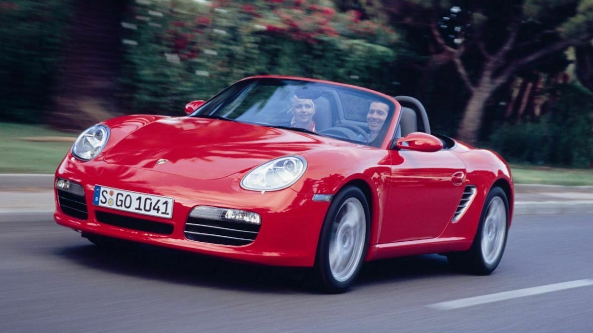 Porsche Boxster Dreiviertel-Frontansicht