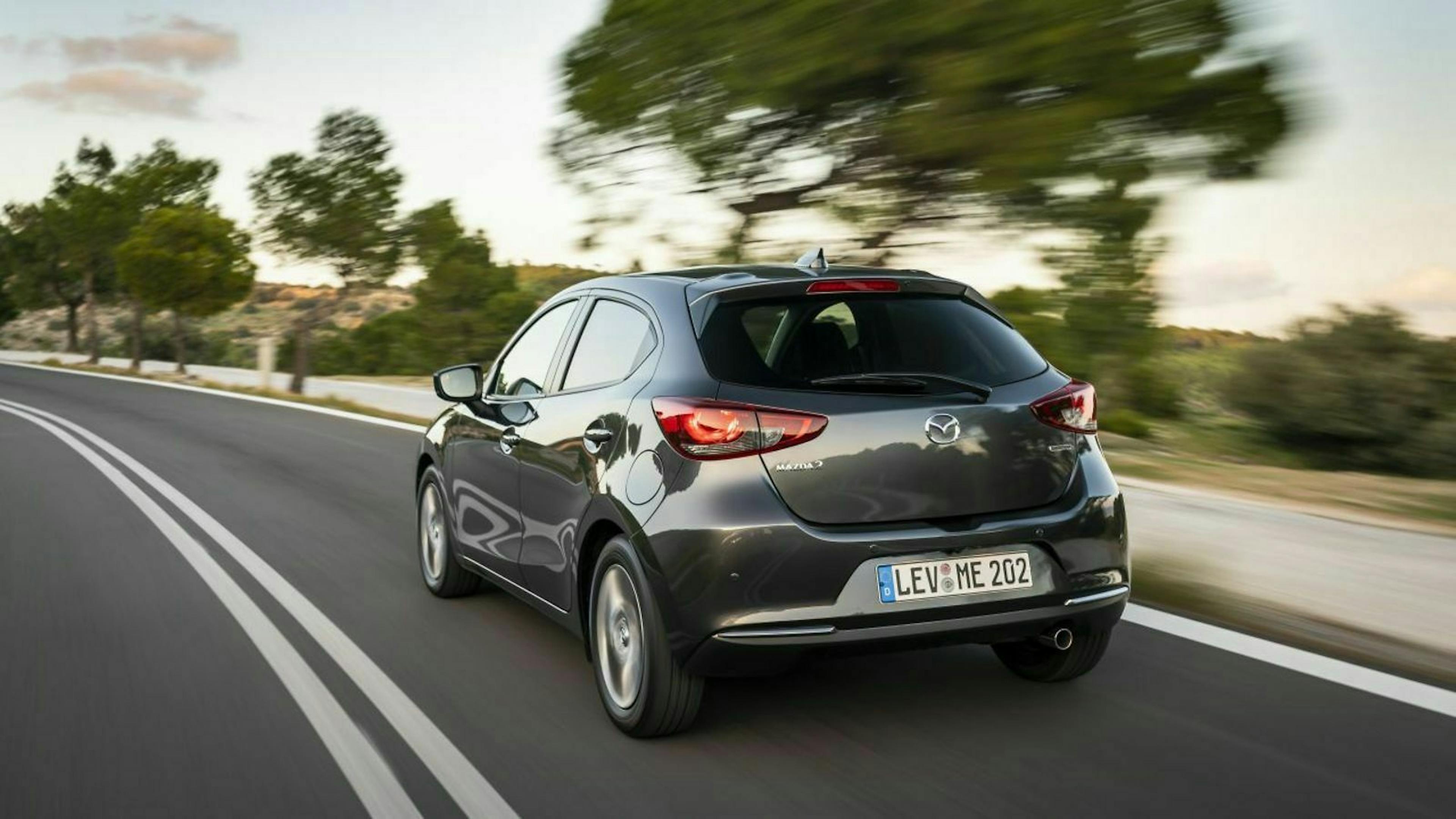 Mazda 2 Heckansicht