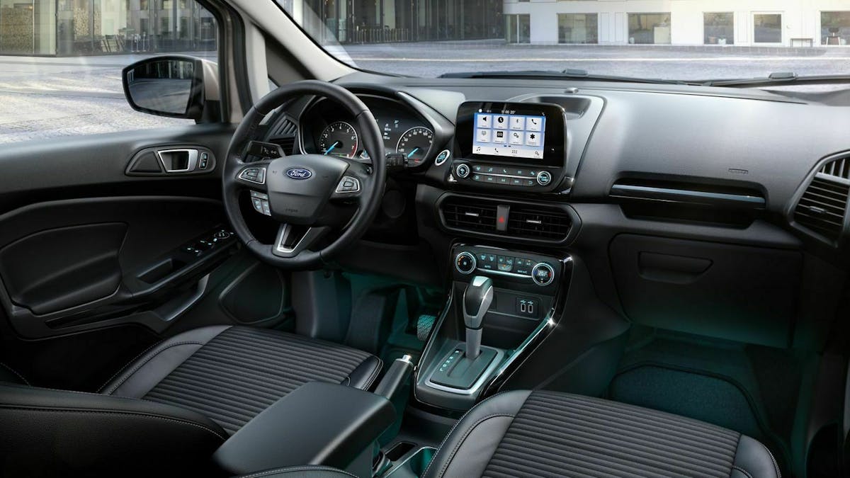 Blick in den Innenraum des Ecosport