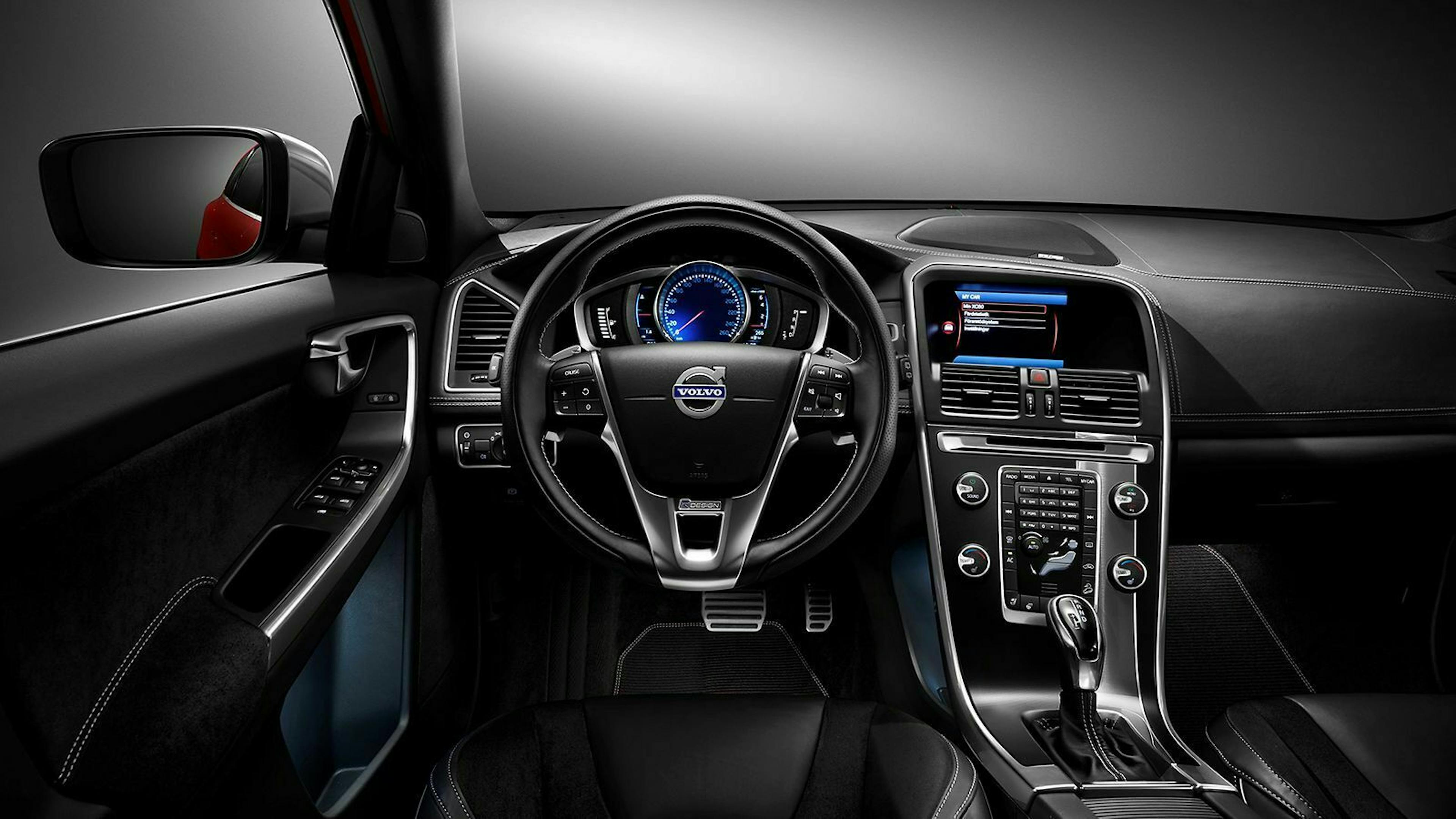 Cockpit-Ansicht des Volvo XC60
