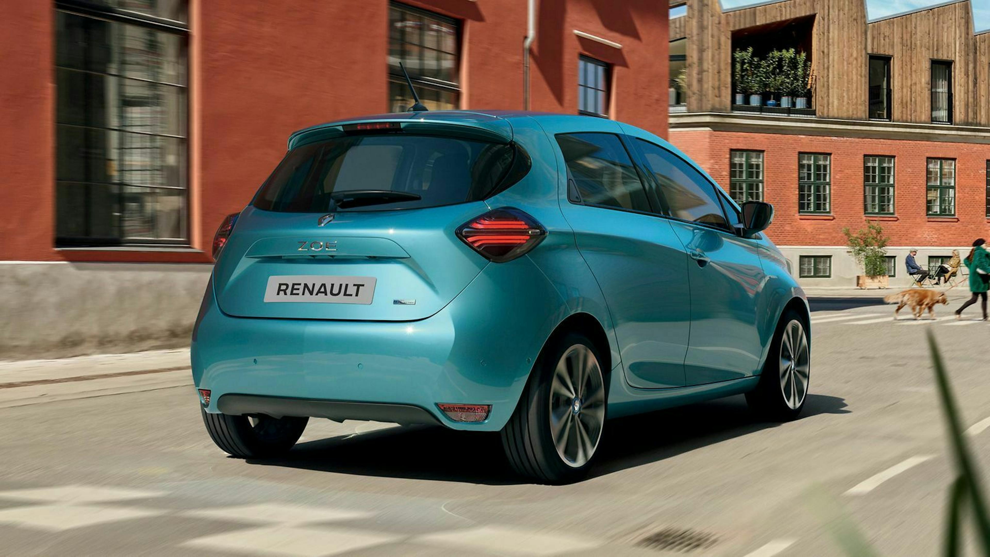 Mit dem größeren Akku sind laut Renault 390 Kilometer Reichweite drin