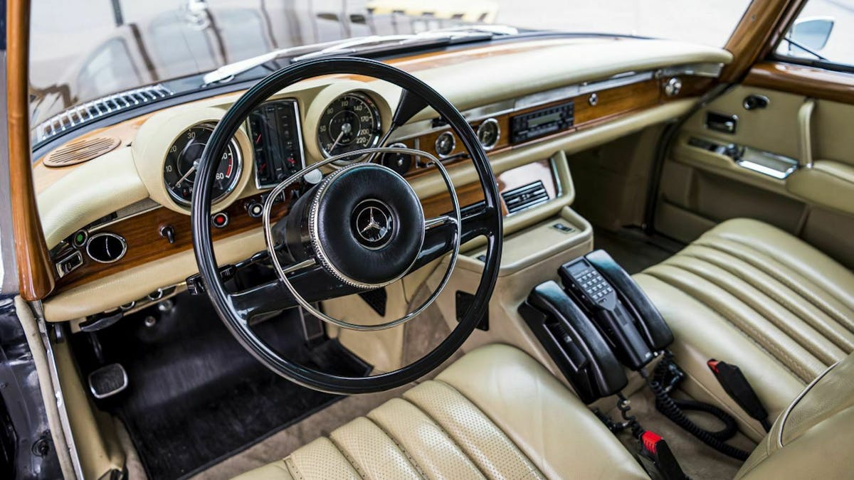 Der Innenraum des Mercedes 600 Pullman