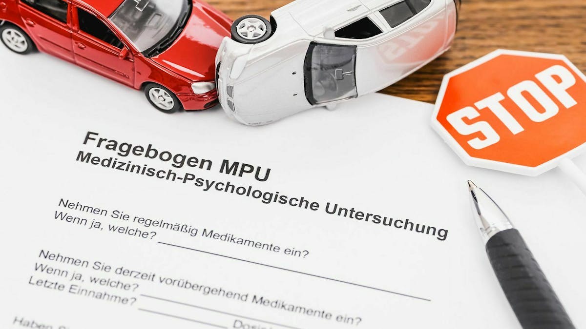 Die schriftliche Befragung ist meist der erster Teil der medizinisch-psychologischen Untersuchung.
