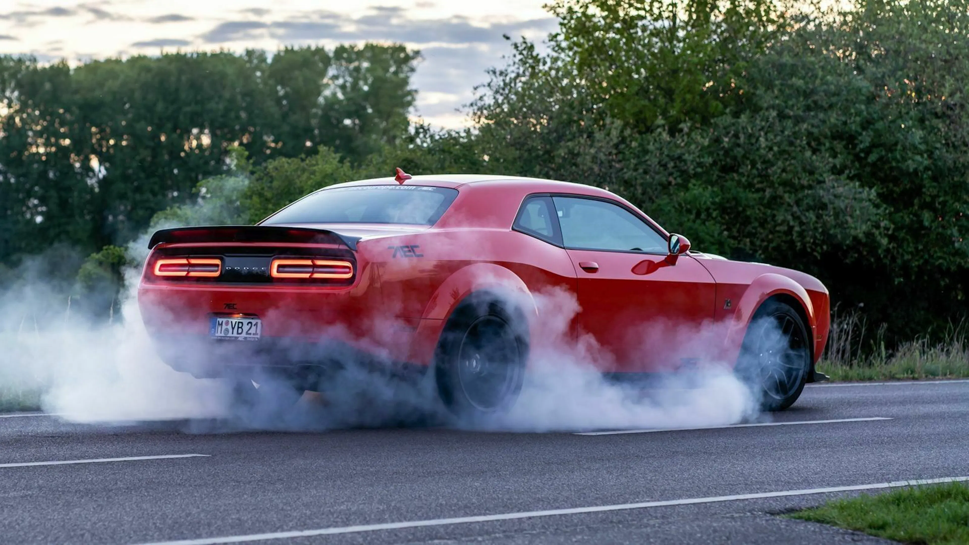 Dodge Challenger Burnout