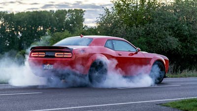 Dodge Challenger Burnout