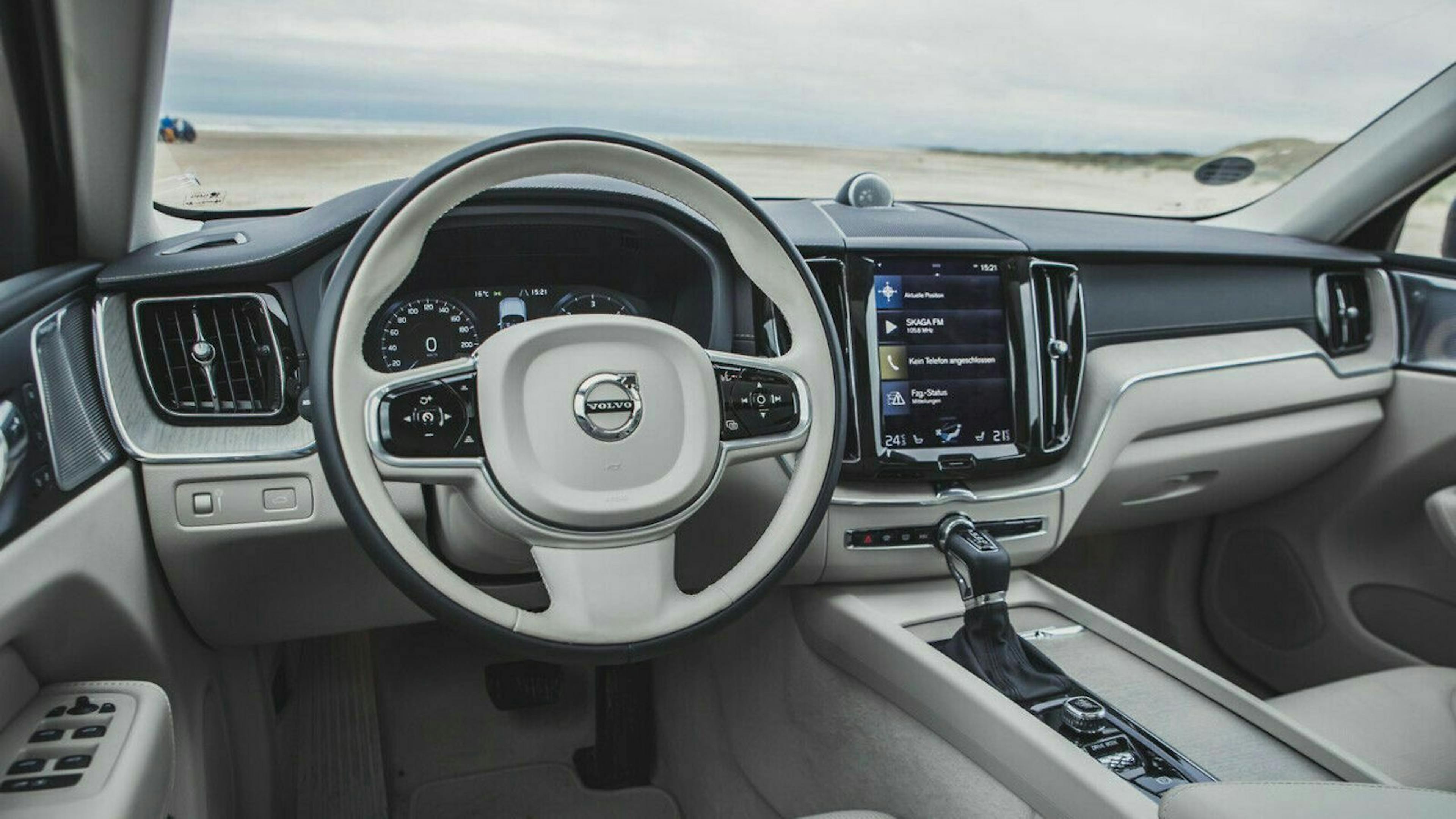 Cockpitansicht des Volvo XC60