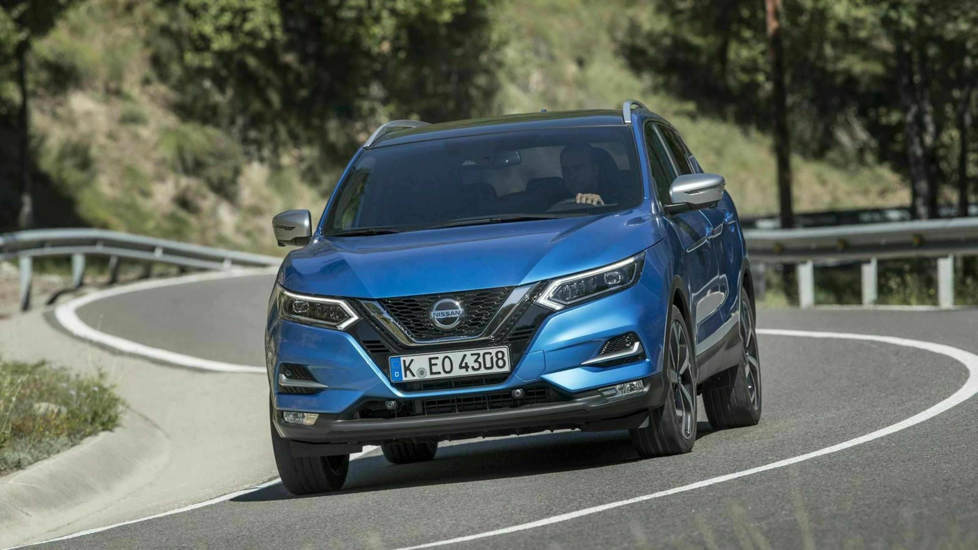 Nissan Qashqai 2019 Frontansicht dynamisch