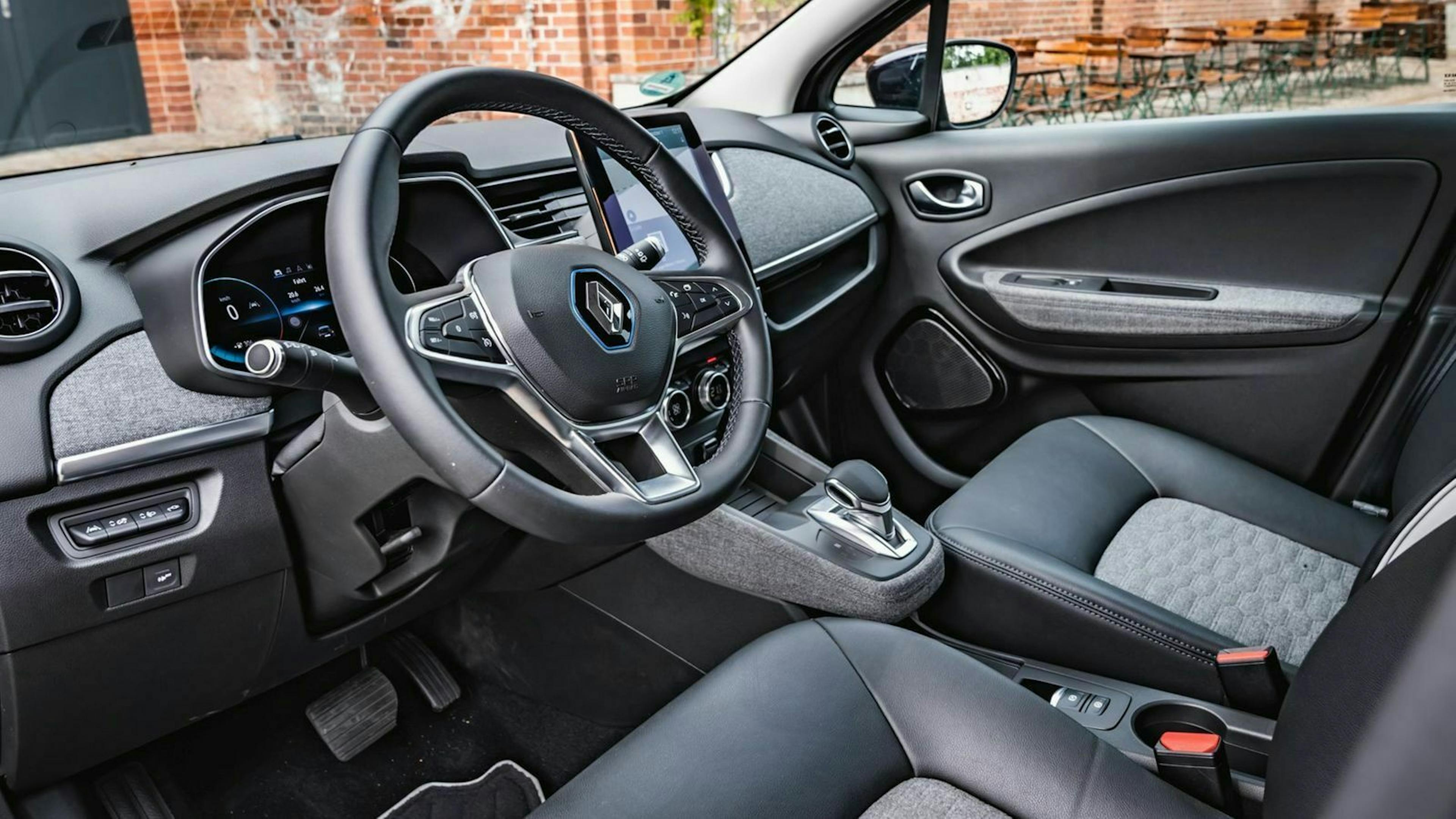 Der Innenraum des Renault Zoe (2019)
