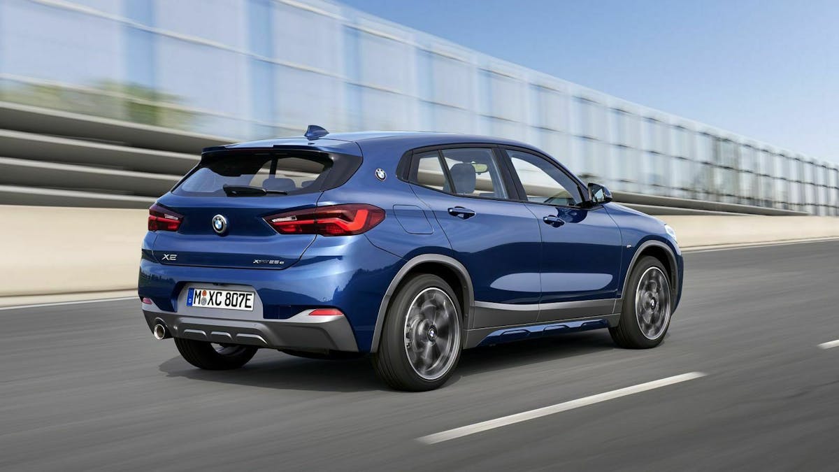 BMW X2 Dreiviertelheckansicht