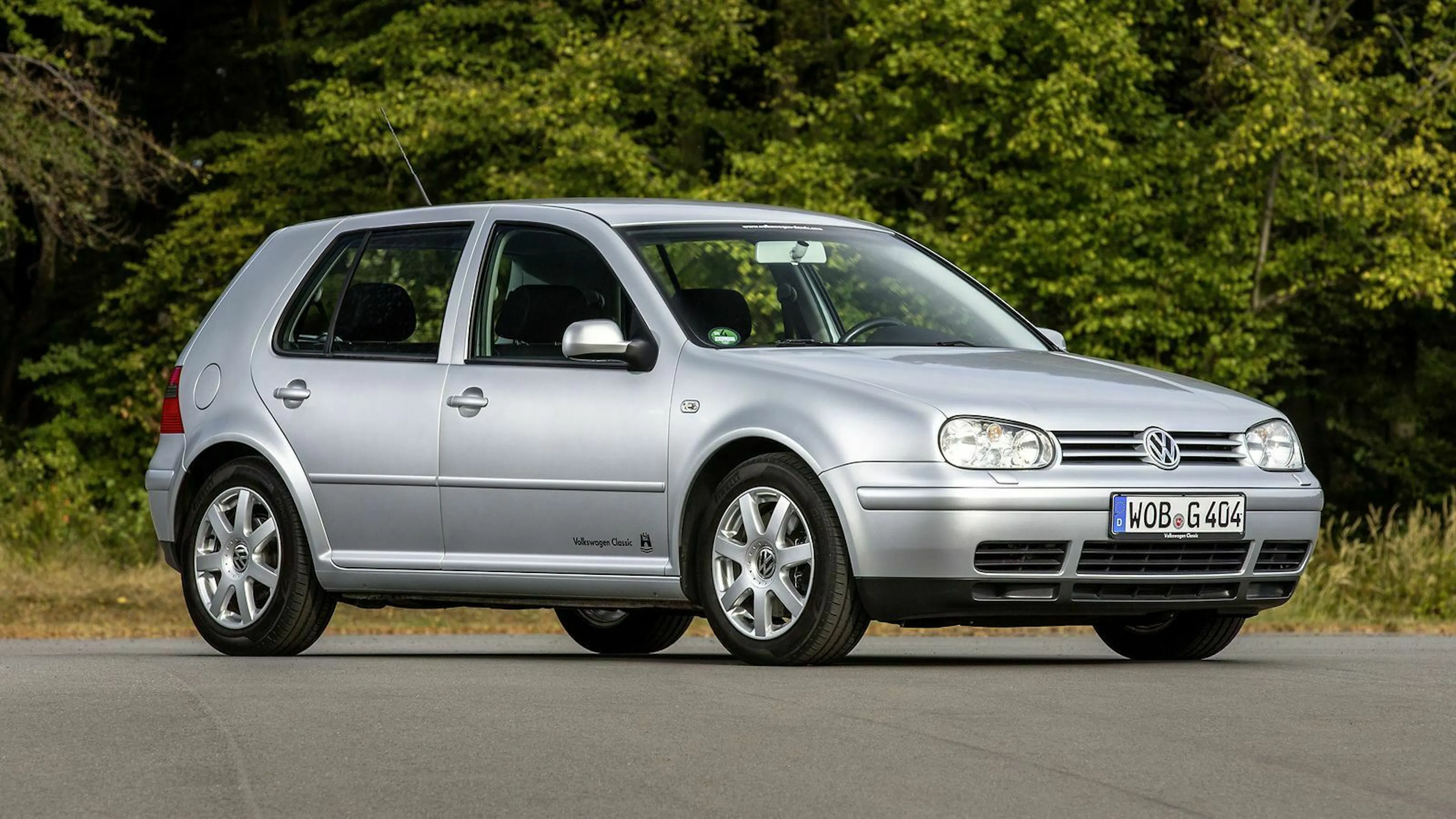 Zu sehen ist der Golf IV
