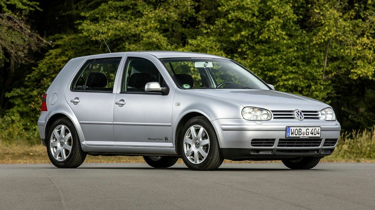 Zu sehen ist der Golf IV