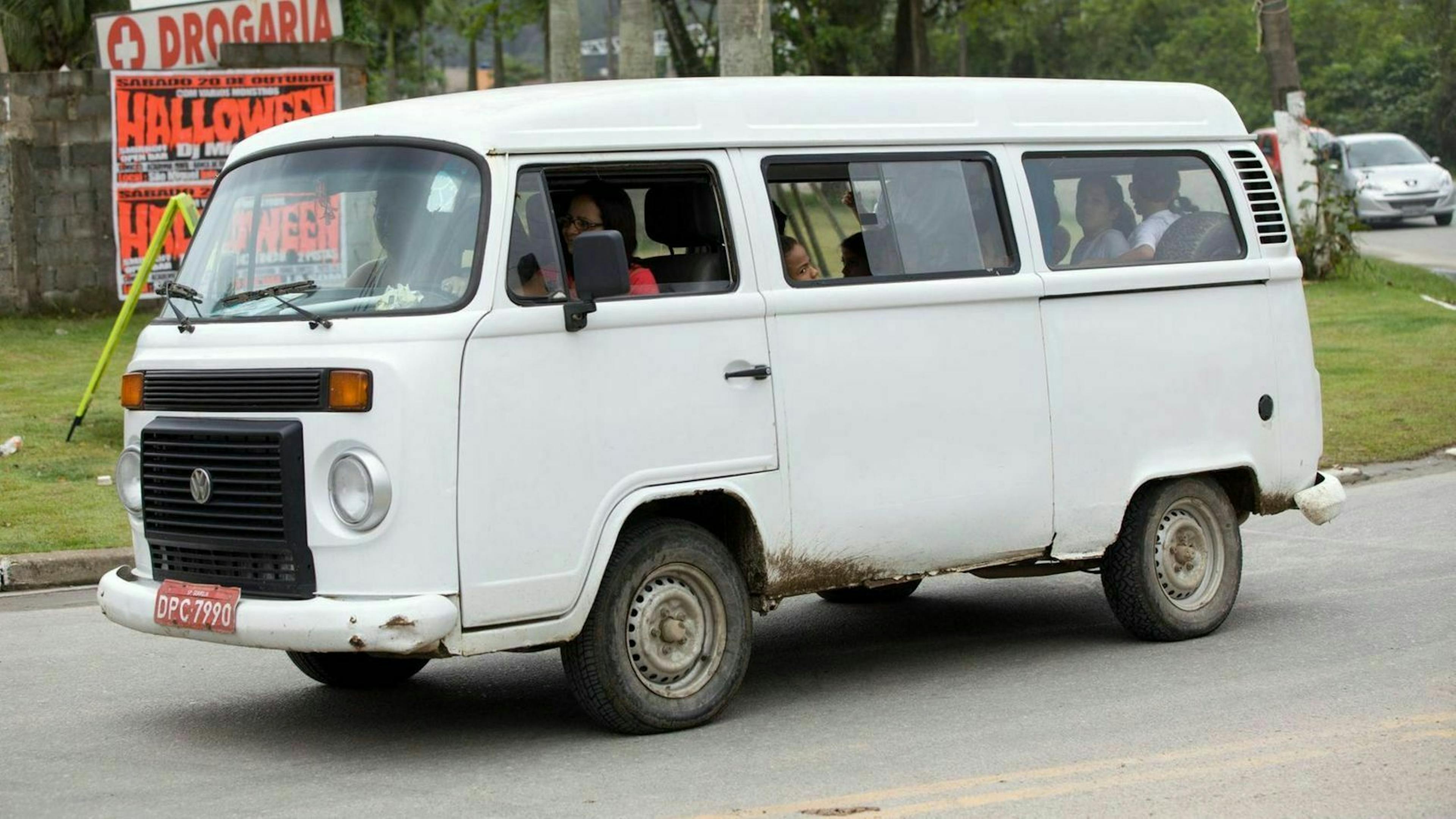 Der VW T2 C in Seitenansicht