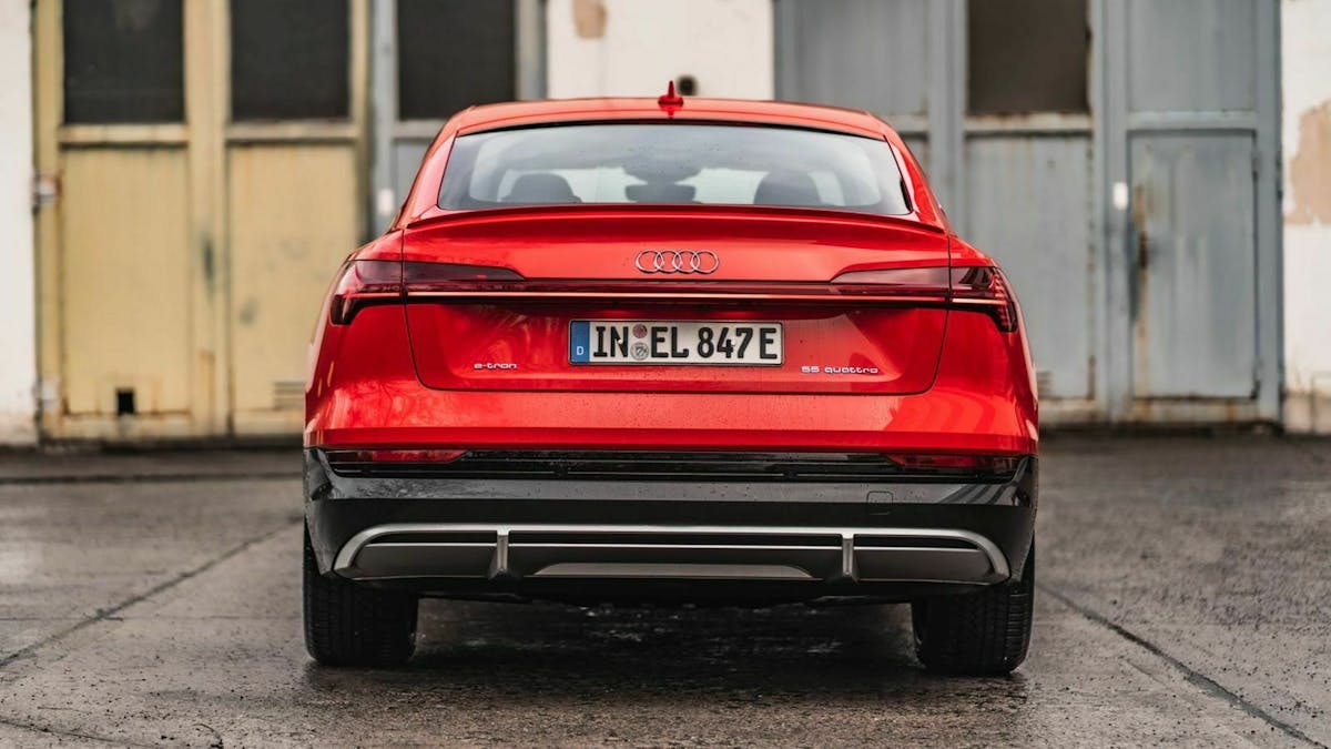 Audi E-Tron Heckansicht