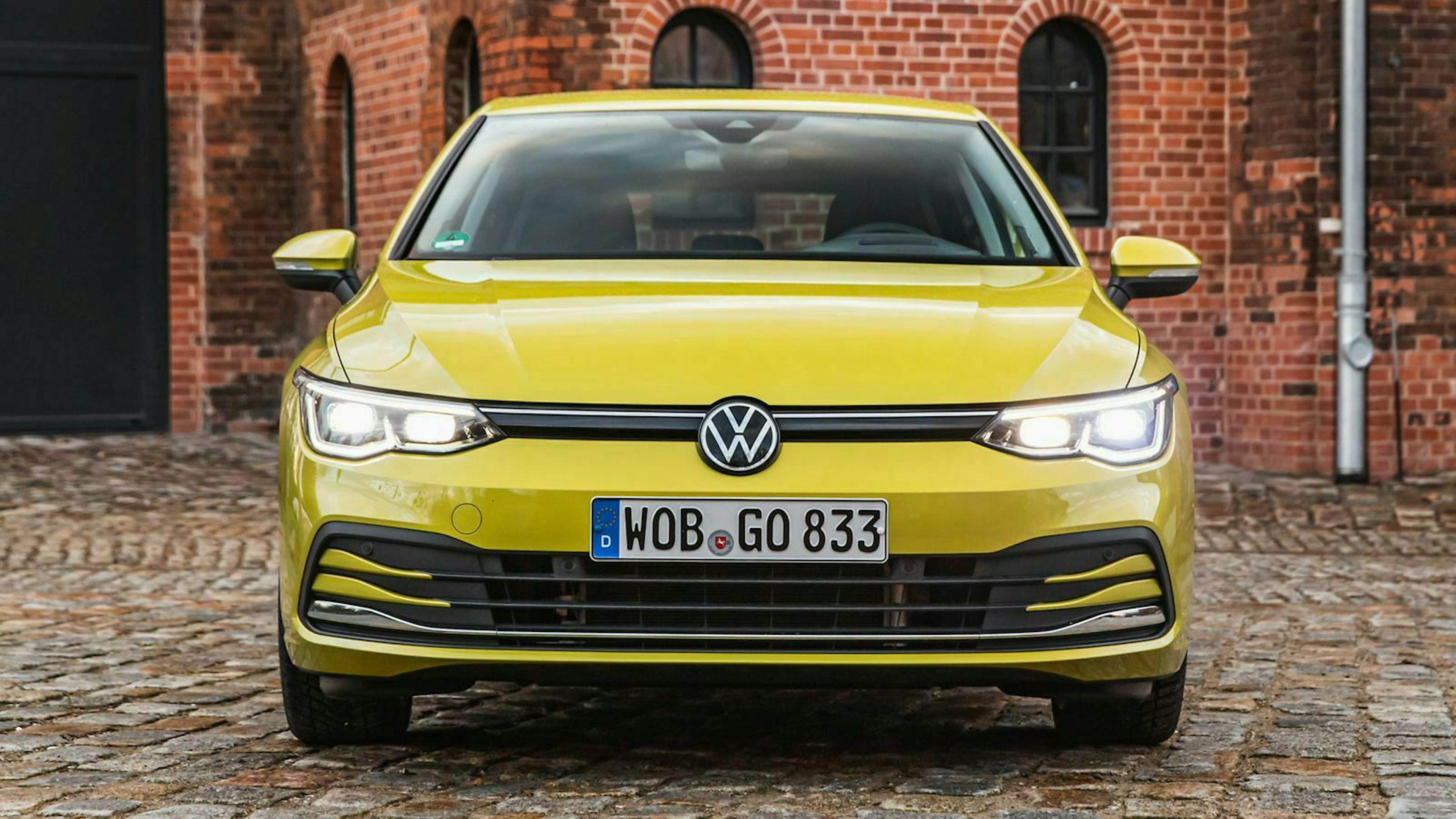 VW Golf 8 frontansicht