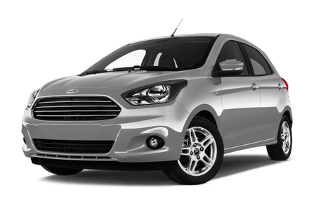 Silbernes Kompaktauto mit modernem Design, markanter Frontpartie und Leichtmetallrädern, Seitenansicht auf weißem Hintergrund.