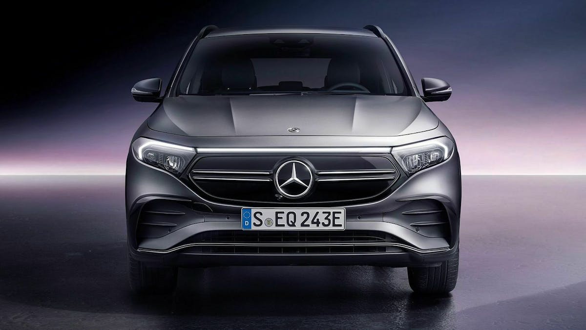 Mercedes EQA (2021) in Frontansicht 