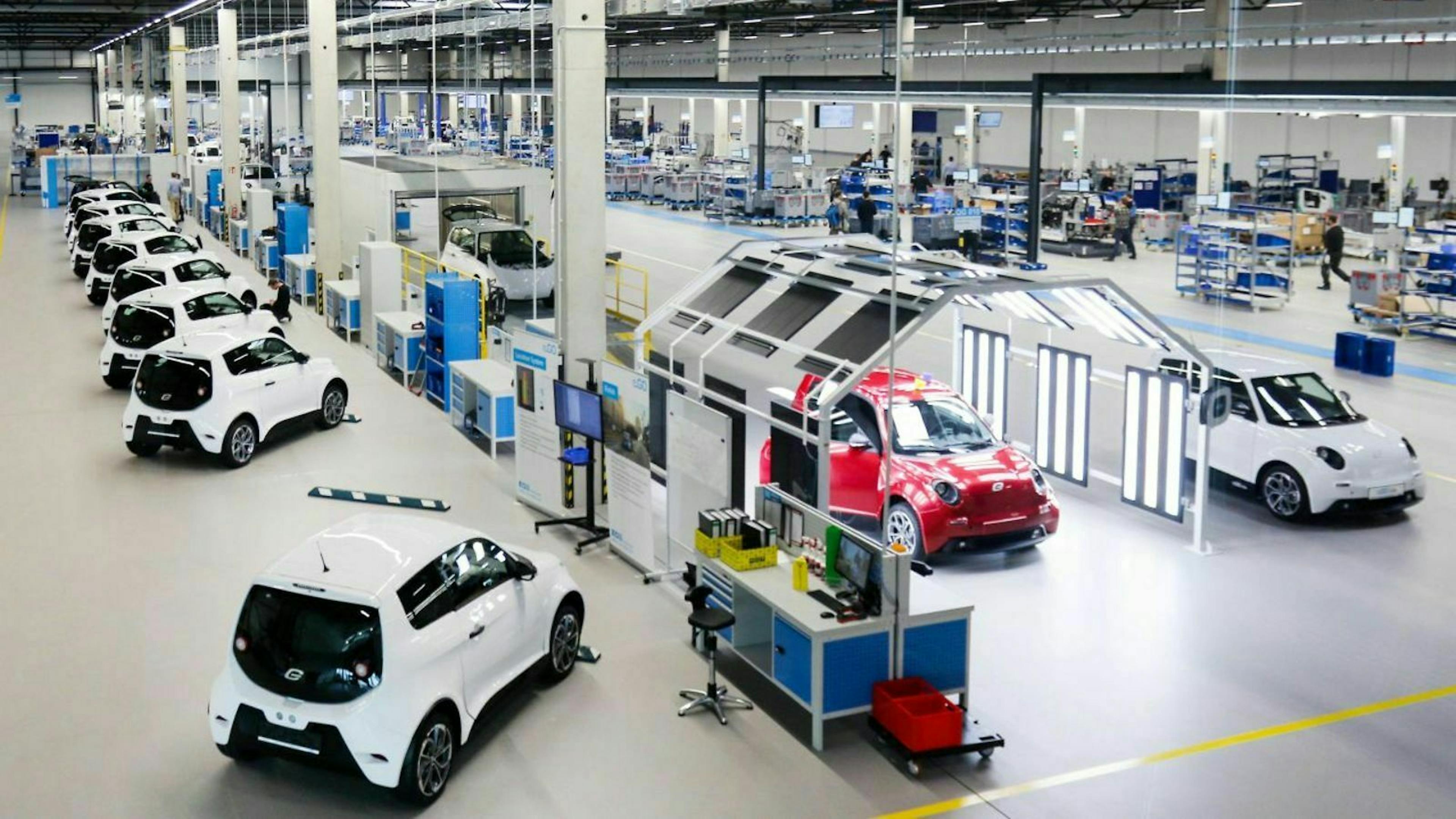 e.Go Life Fabrikhalle