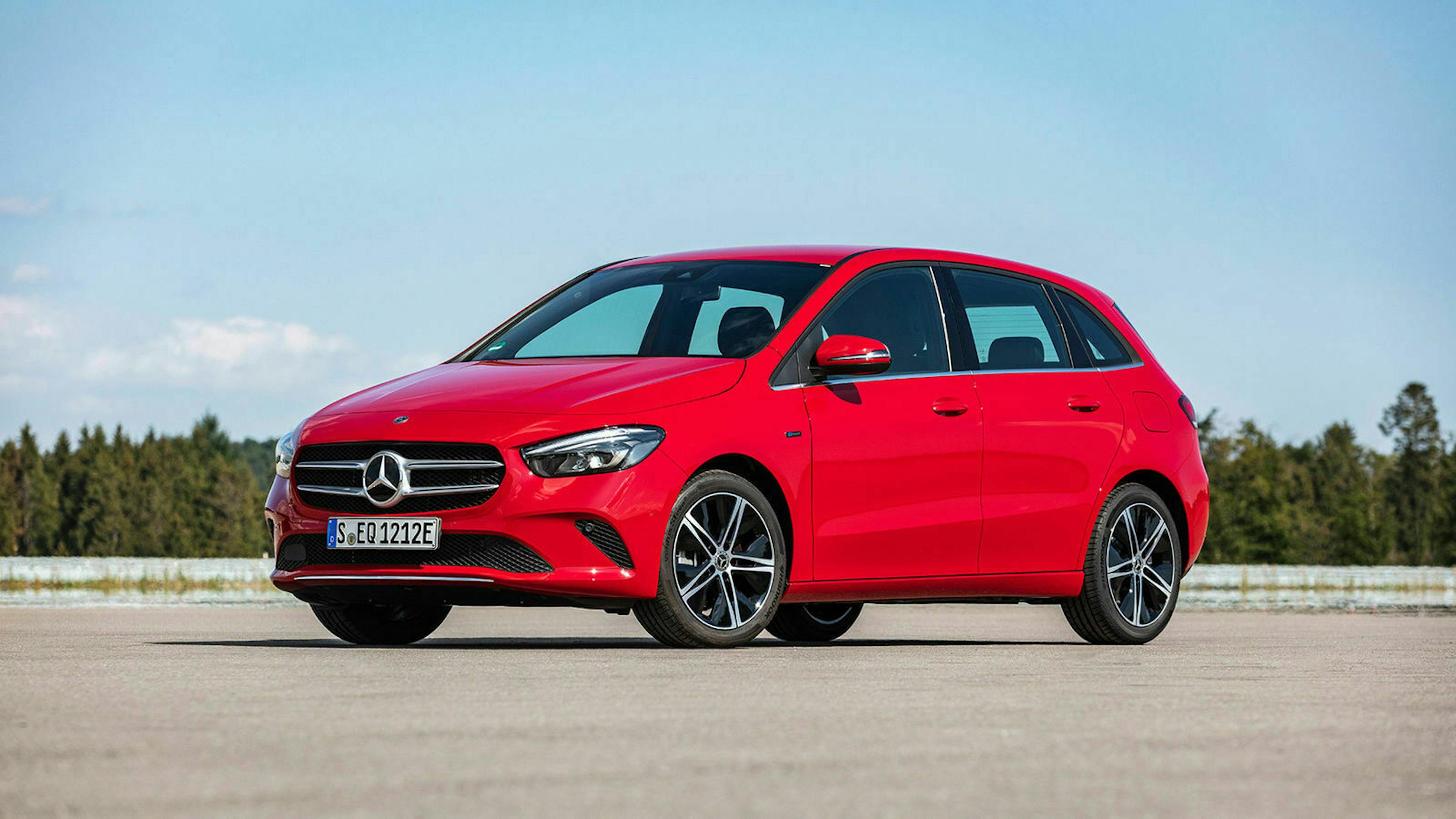 Mercedes B-Klasse Seitenansicht