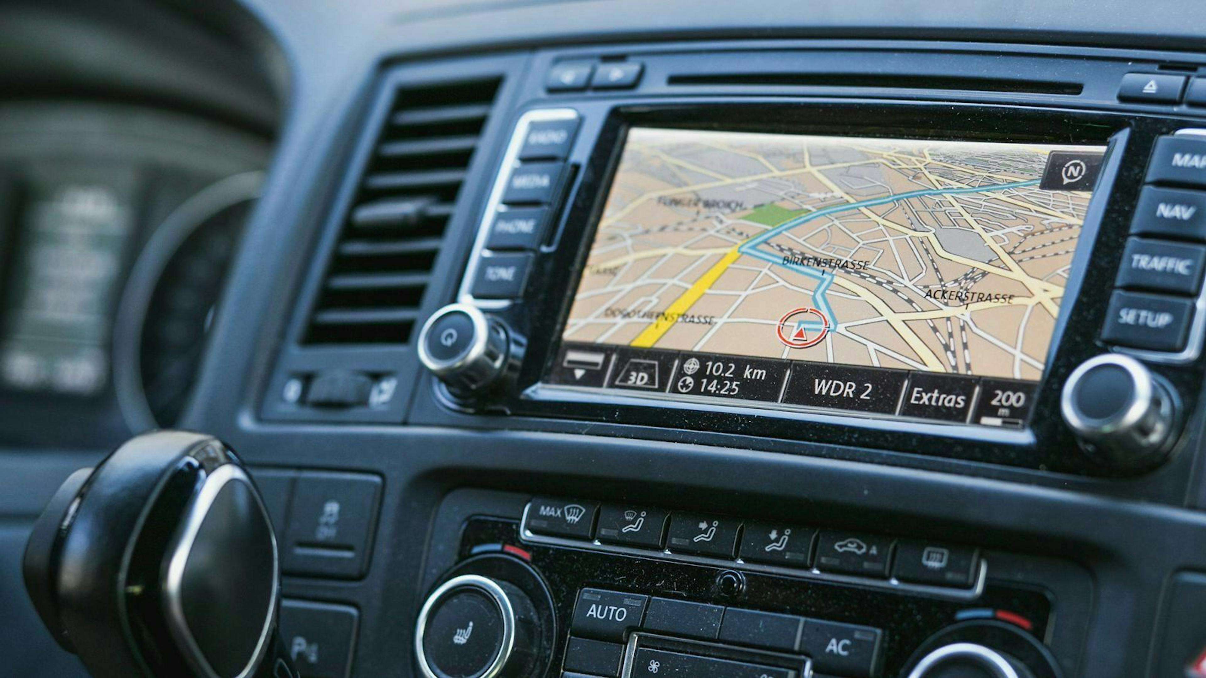 Ein eingebautes Navigationsgerät gehört zu den beliebtesten Ausstattungen.