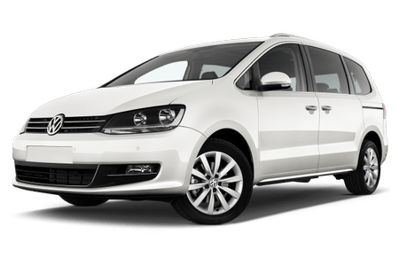 VW Sharan (Vorderansicht - schräg)