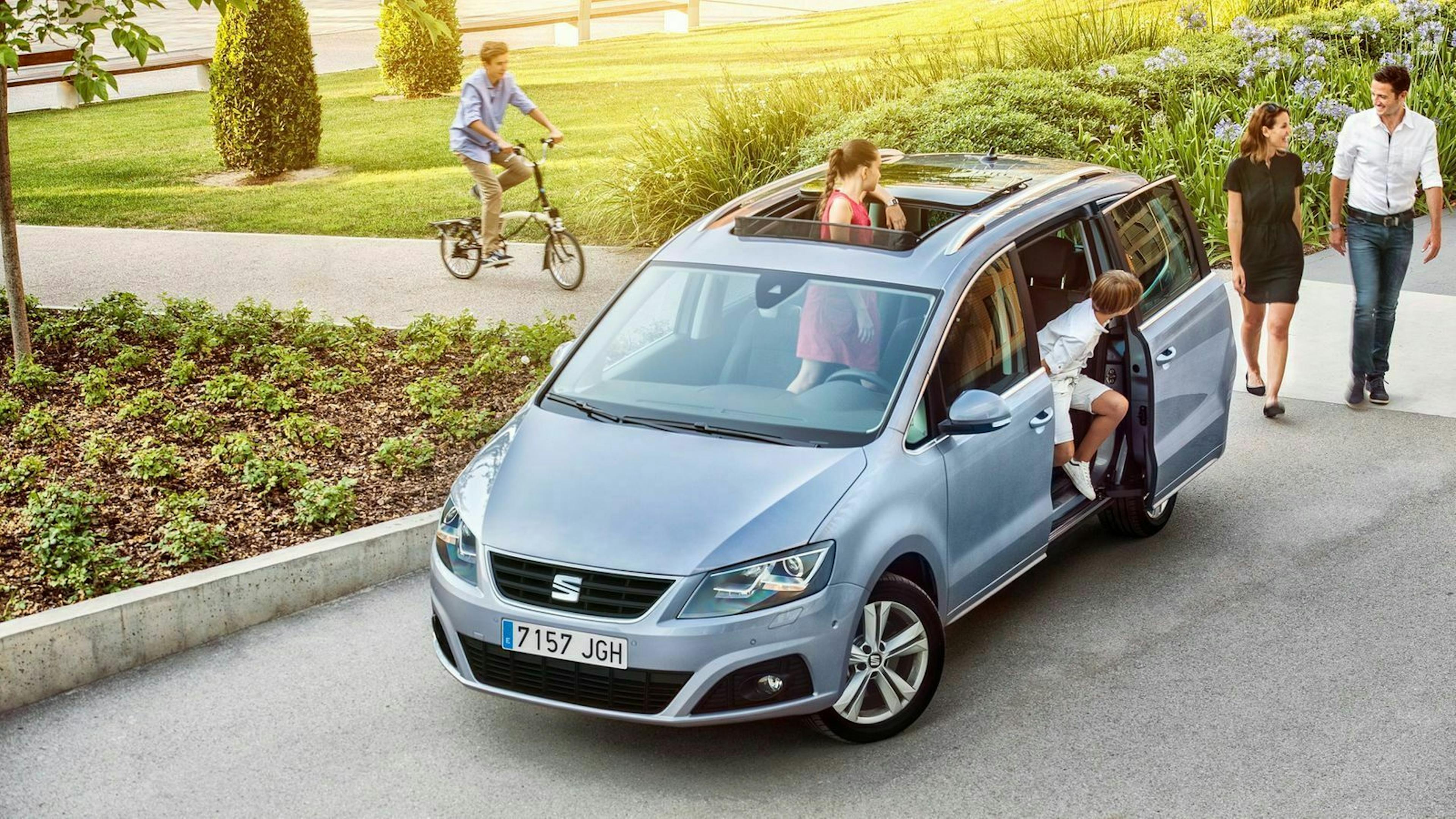 Seat Alhambra dreiviertel-frontansicht
