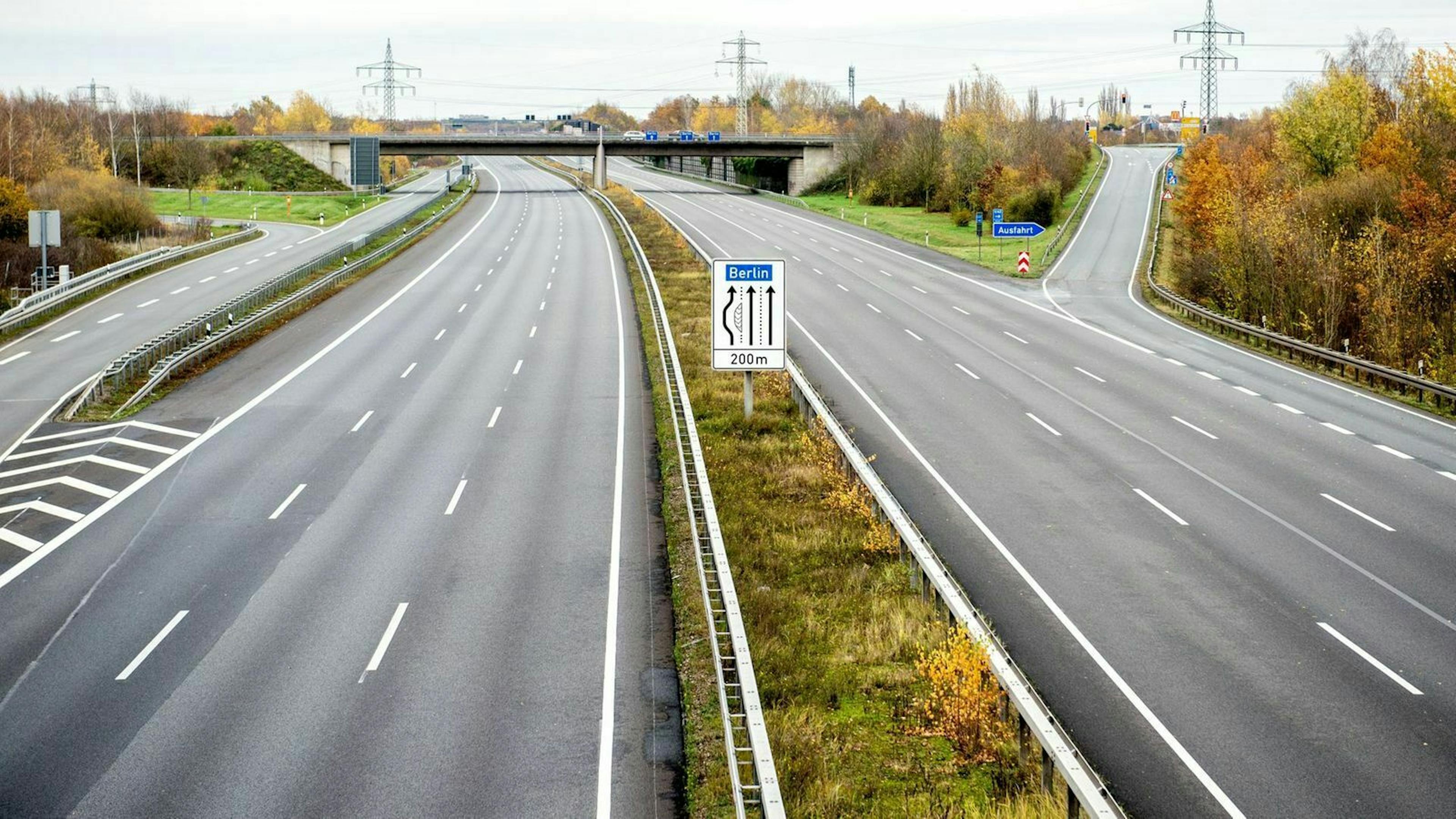 Eine Autobahn