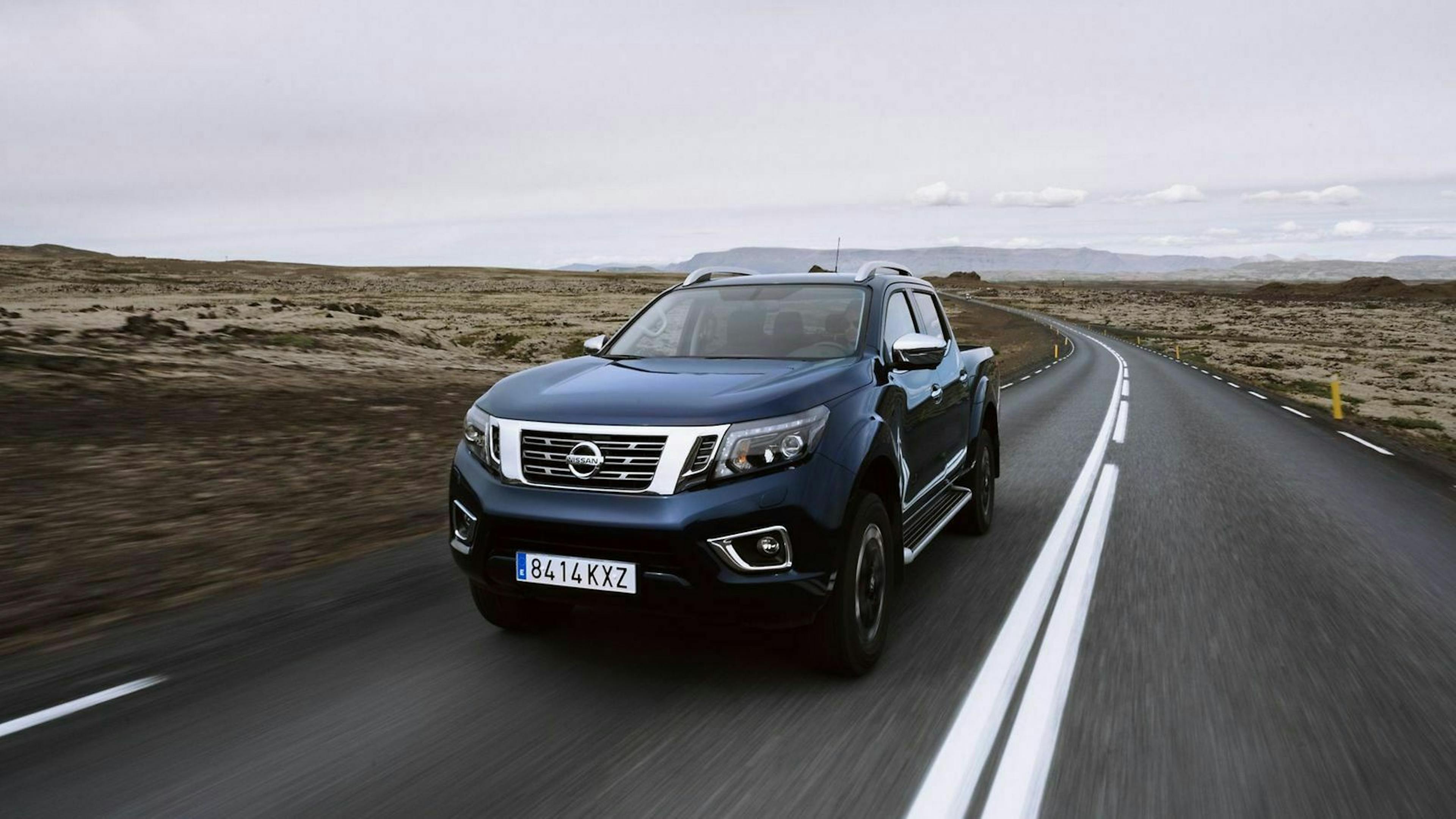 Der Nissan Navara erreicht eine Höchstgeschwindigkeit von 184 km/h