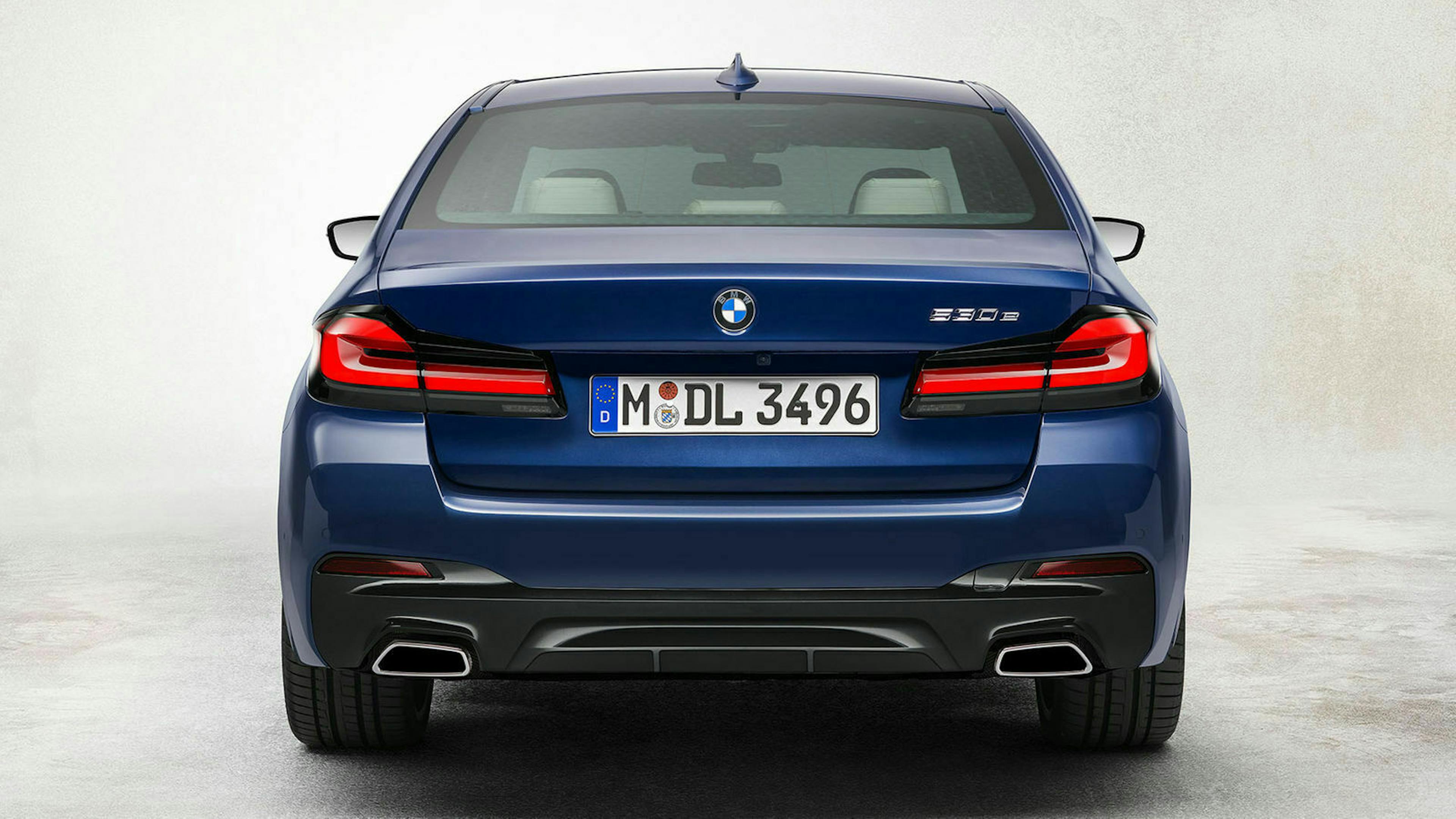 BMW 5er Heckansicht