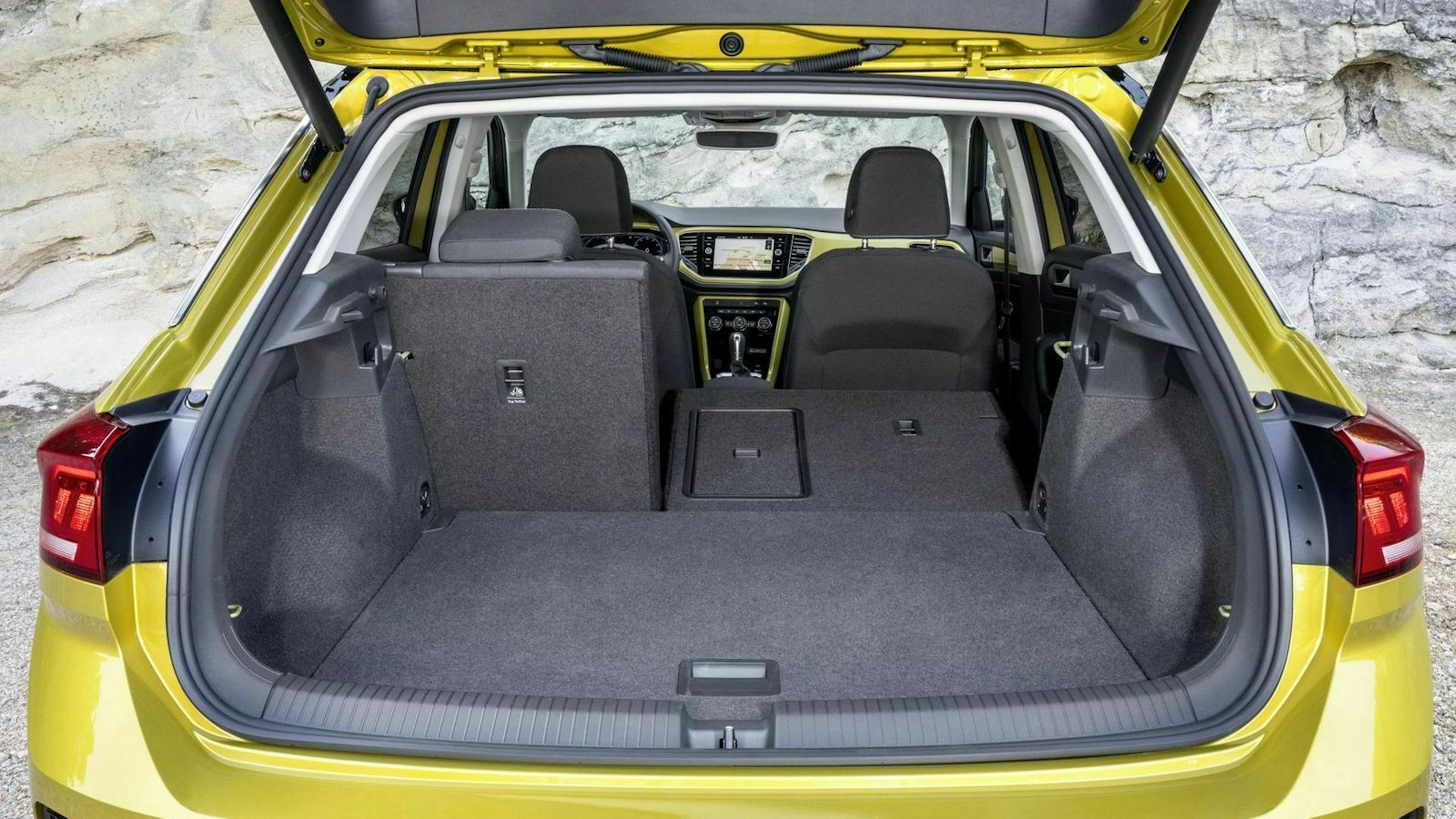VW T-Roc Blick in den Kofferraum