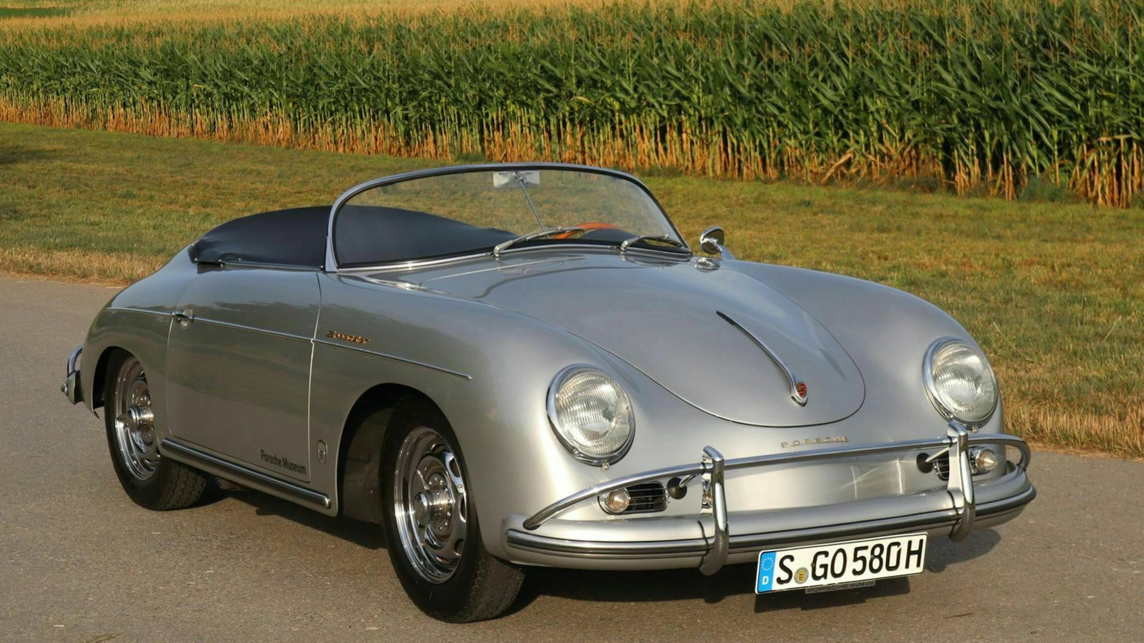  Porsche 356 in Frontansicht