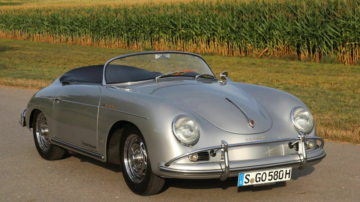 Porsche 356 in Frontansicht