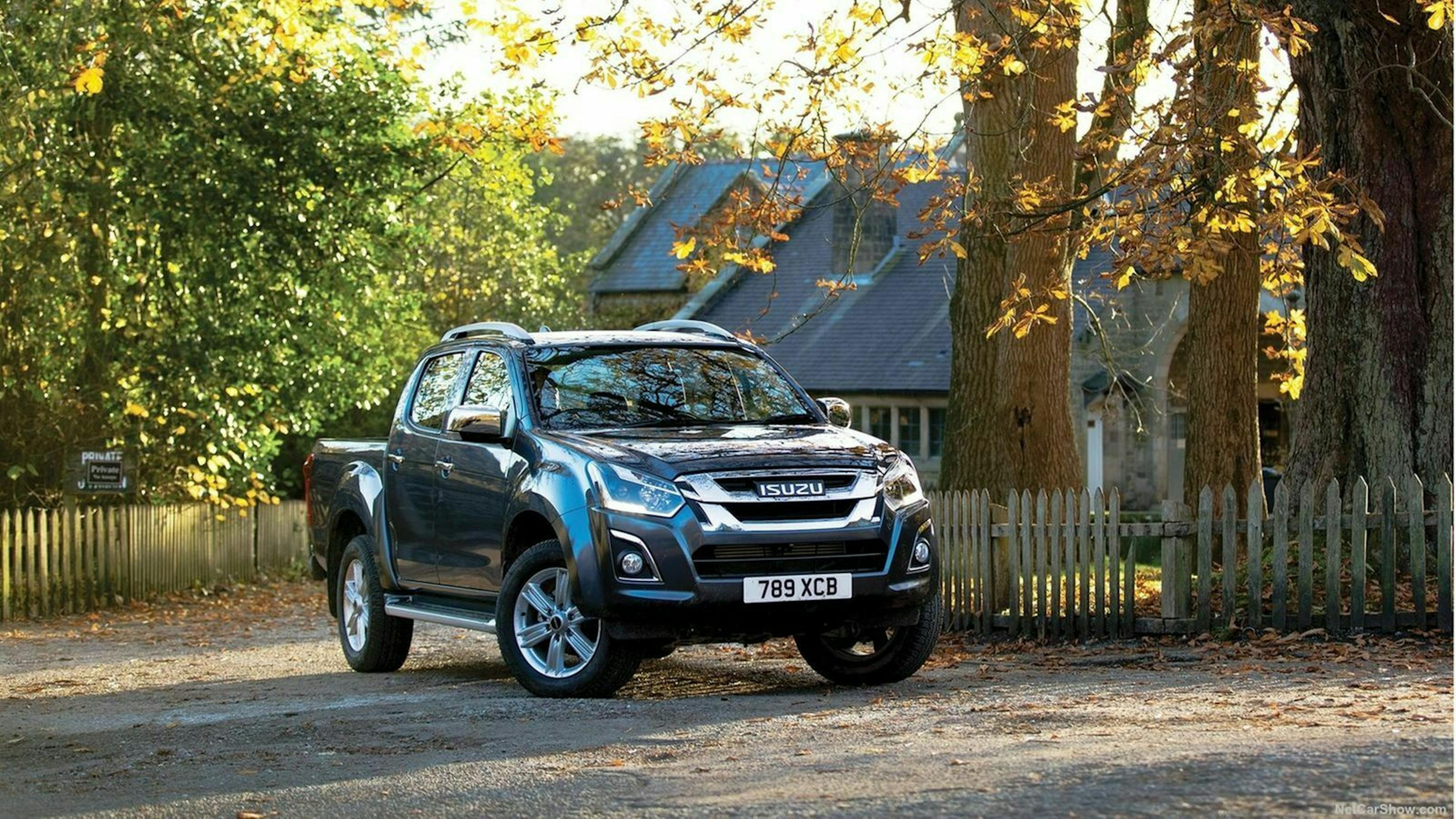 Isuzu-D-Max Dreiviertel-Frontansicht