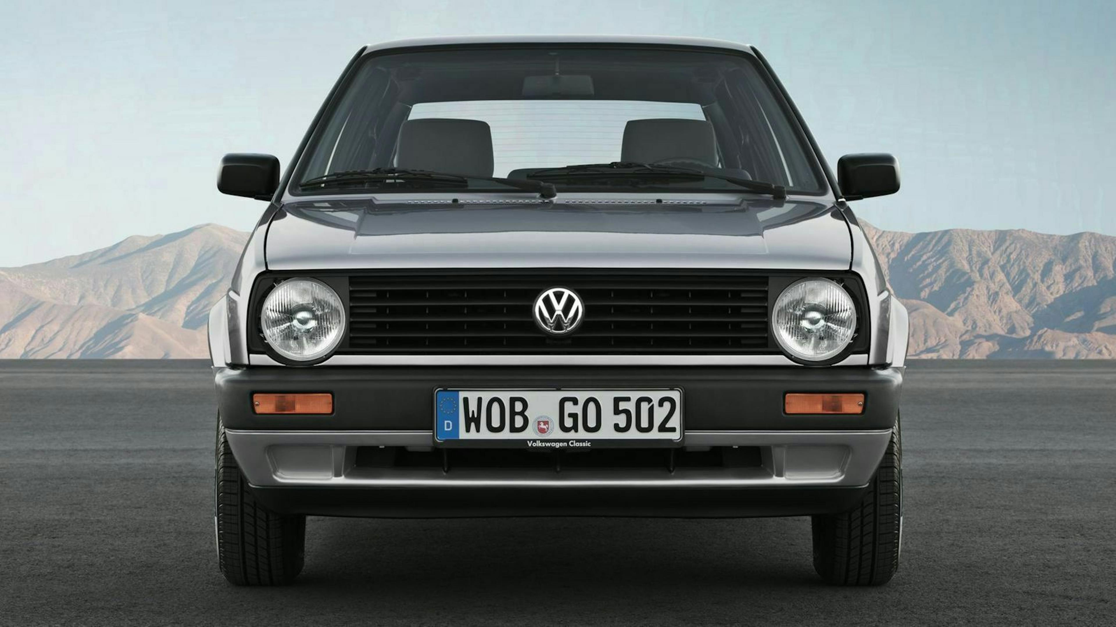 VW Golf 2 Frontansicht