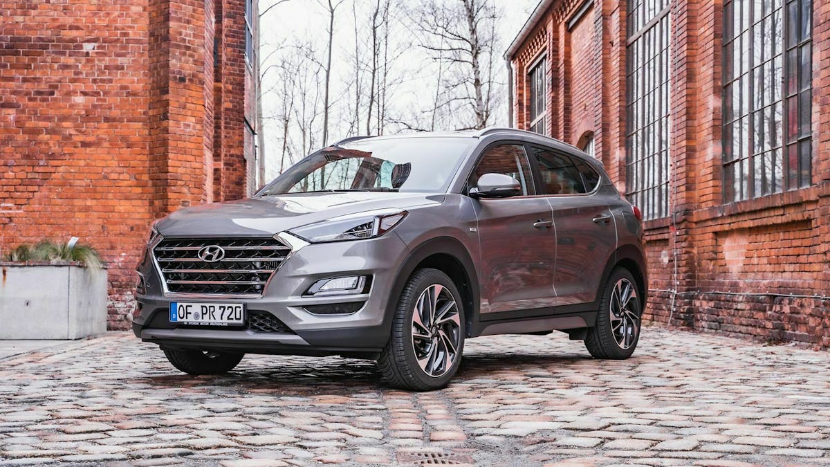 Hyundai Tucson Dreiviertel-Frontansicht