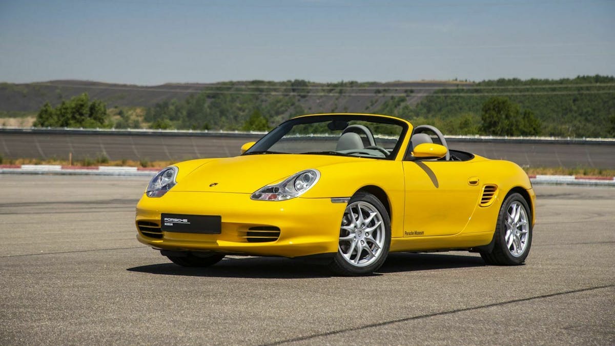 Porsche 986 in Frontansicht