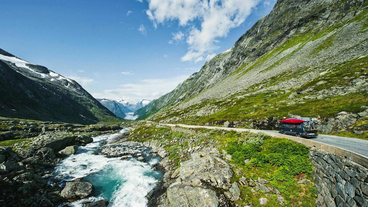 Die endlosen Wälder und Fjell-Landschaften in Norwegen eignen sich wunderbar für schöne Pausen.