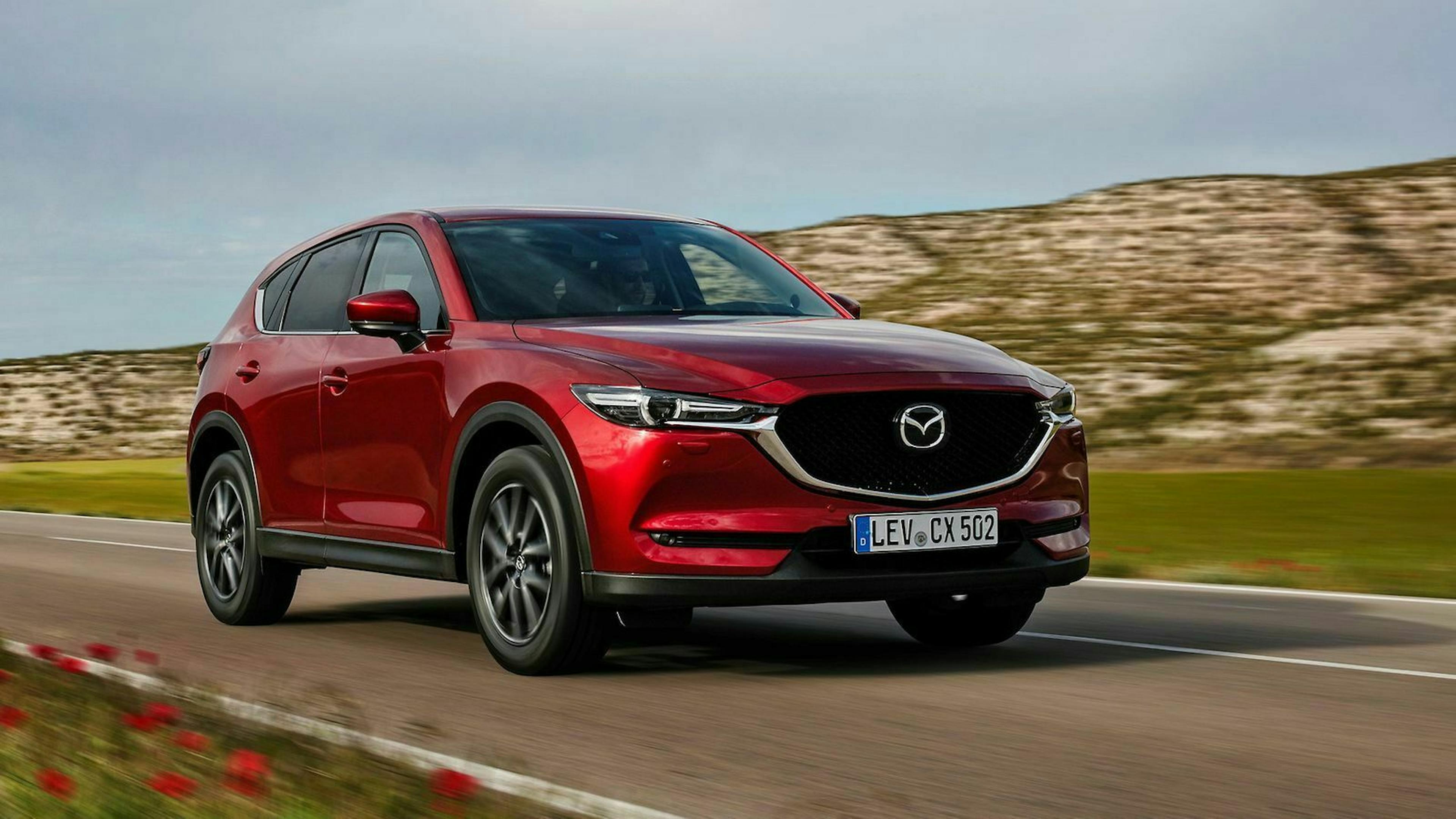 Mazda CX-5 Dreiviertel-Frontansicht