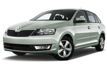 Škoda Rapid (Vorderansicht - schräg)