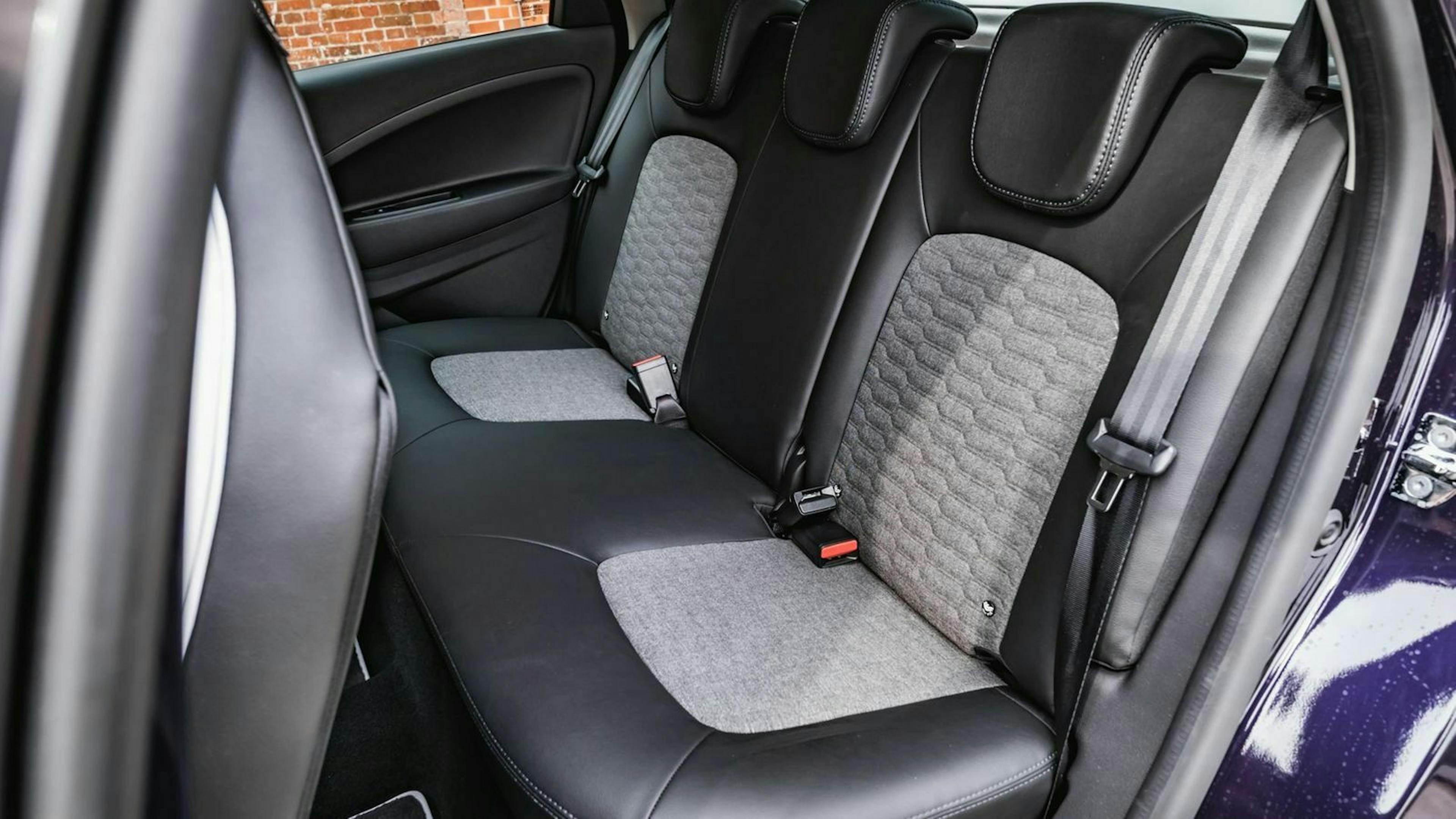 Die Rücksitzbank des Renault Zoe (2019)