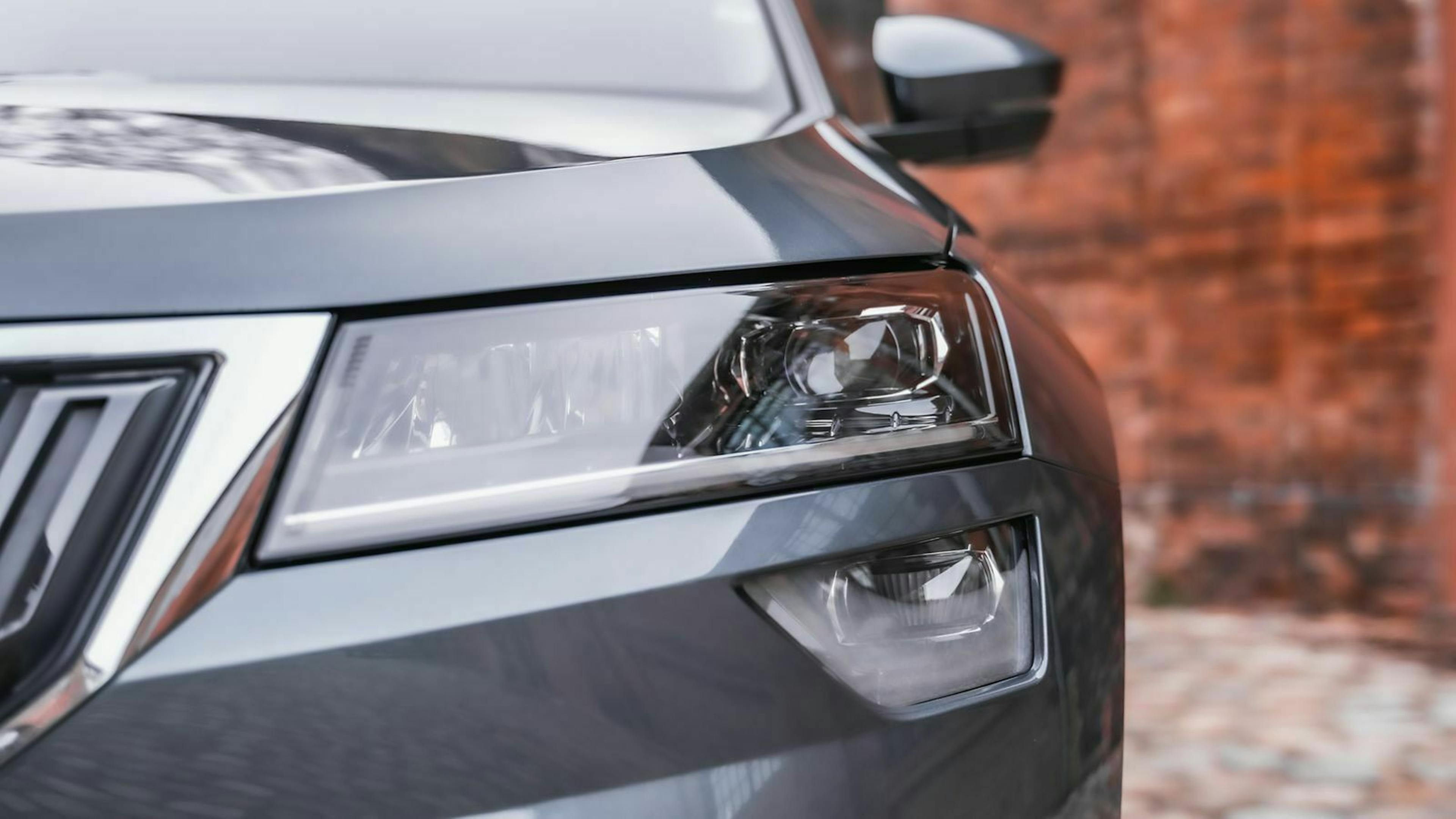 Škoda Karoq Scheinwerfer