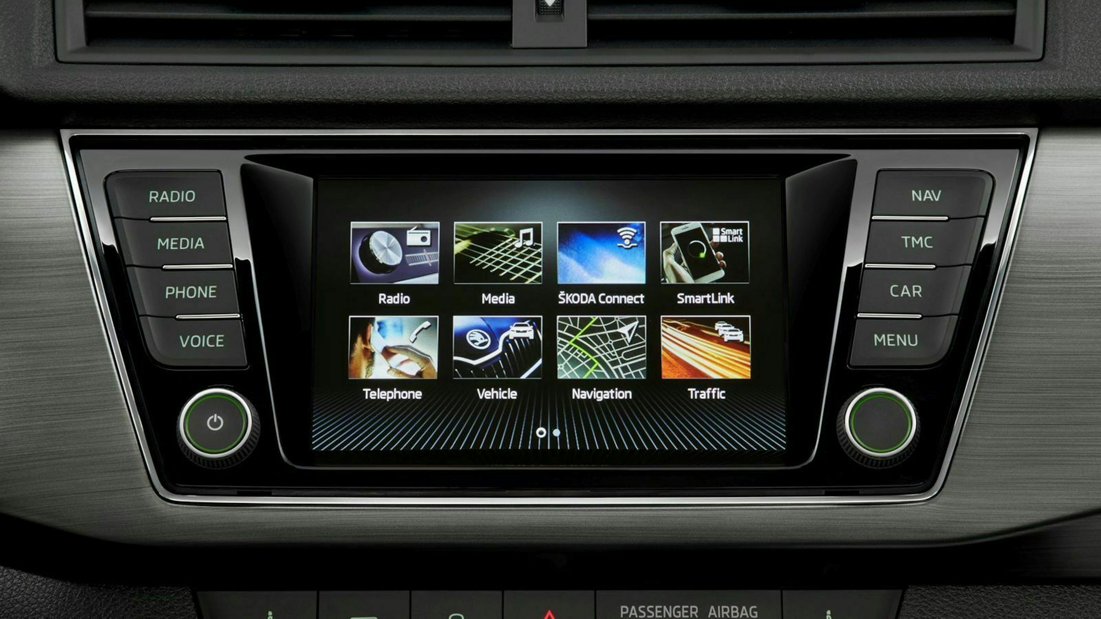 Škoda Fabia 3 Infotainment-System