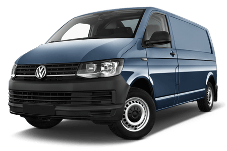 VW Bus / Transporter (Vorderansicht - schräg)