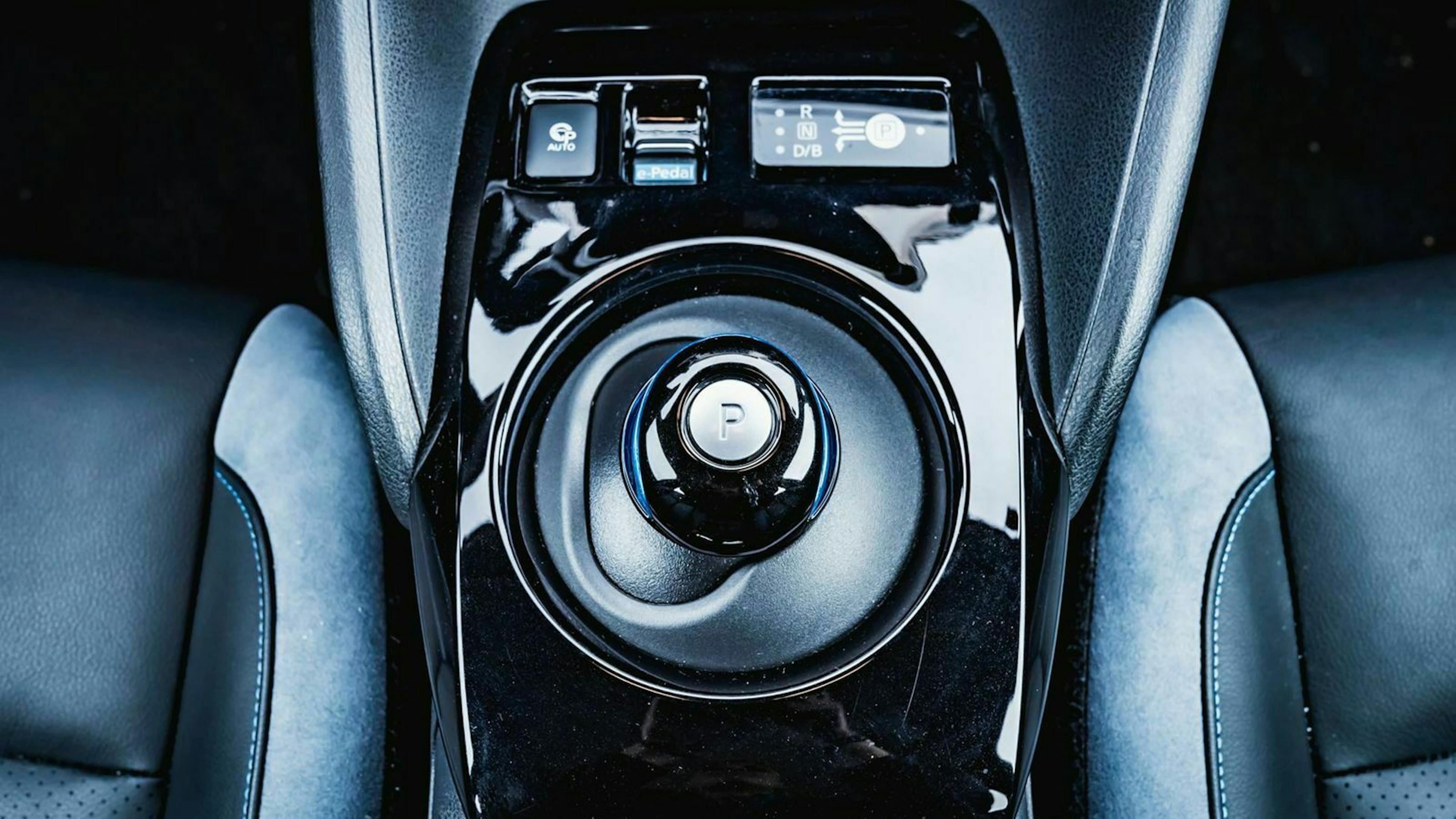 Nissan Leaf FL Detailansicht Mittelkonsole